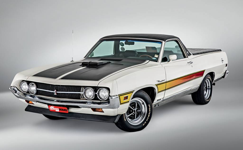 Ford Ranchero A Ranchero inovou: era uma picape derivada de carro de passeio