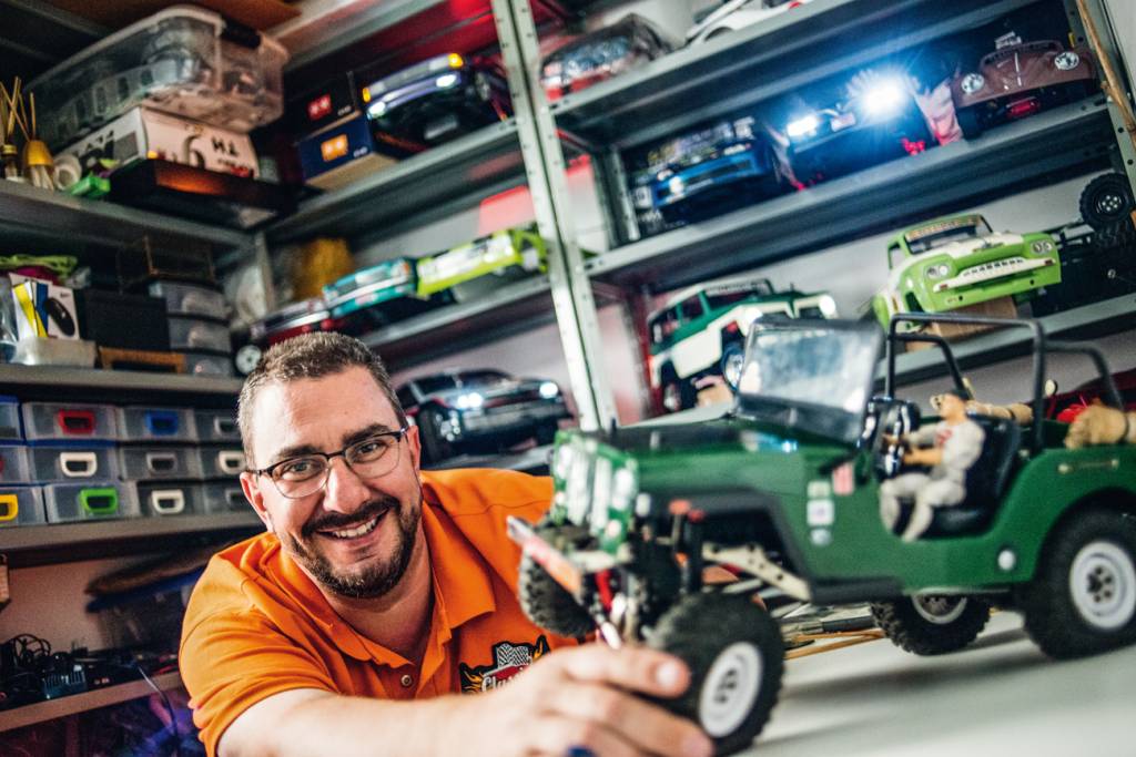 Mestre das miniaturas motorizadas possui modelos de até R$ 10 mil