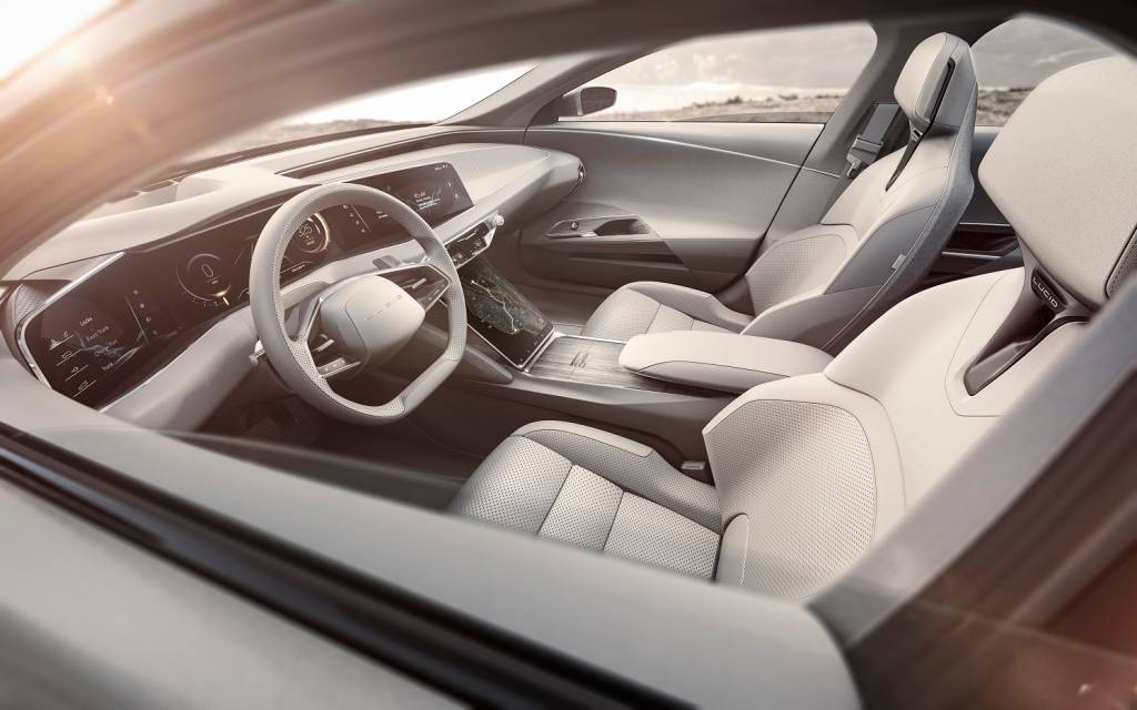 Lucid Air Cabine do Lucid Air