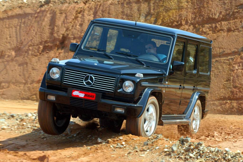 Mercedes Classe G, jipe da Mercedes-Benz, modelo 2003.
