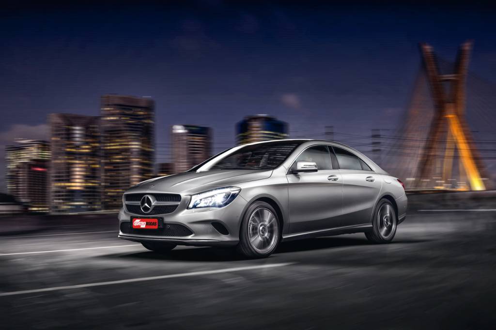 CLA 200 Vision O compacto CLA agrada pelo visual com toque esportivo