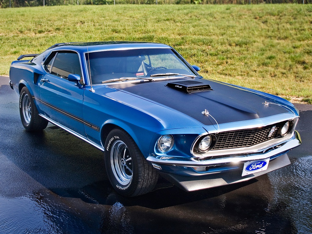 Mustang Cobra Jet Mustang Cobra Jet na posição 3x4 de frente