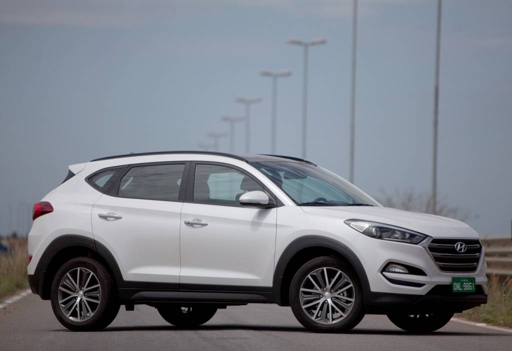 New Tucson New Tucson em posição 3x4 de frente