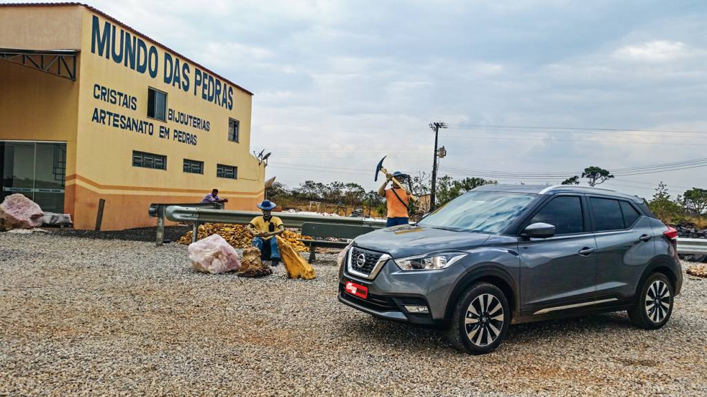 Nissan Kicks Nissan Kicks: pit-stop em Cristalina (GO)