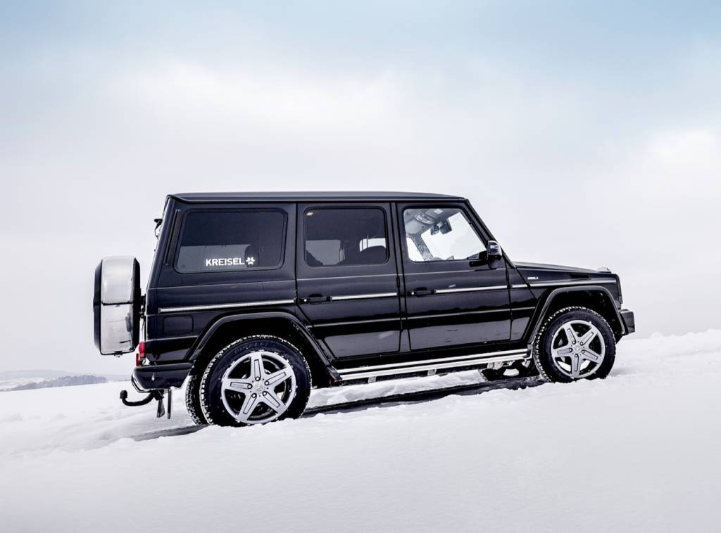 Mercedes-Benz Classe G elétrico Mercedes-Benz Classe G elétrico de perfil