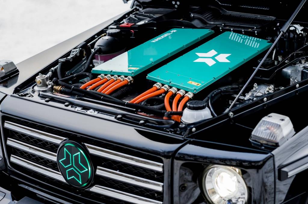 Mercedes-Benz Classe G elétrico Mercedes-Benz Classe G elétrico motor