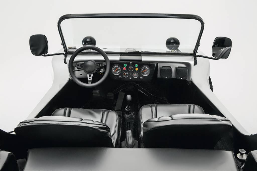 Buggy Glaspac Painel era personalizado: este aqui tem instrumentação completa e dois porta-copos