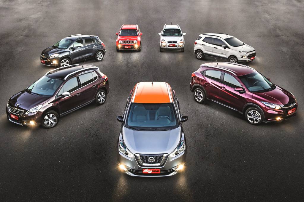 compara-suvs-compactos SUVs compactos em comparativo de 2017