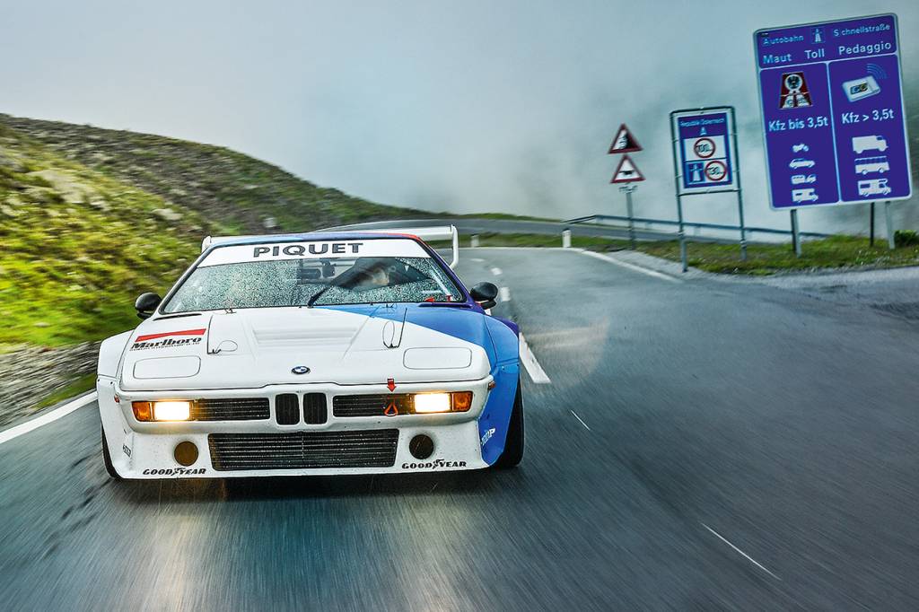 BMW M1 - Nelsinho Piquet O M1 foi o primeiro supercarro da história da BMW