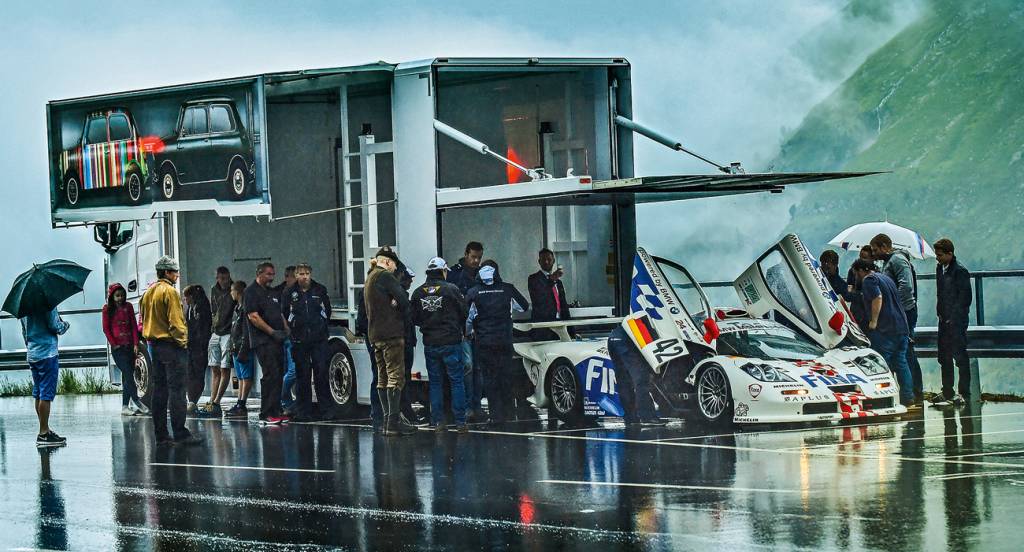 Reportagem Piquet No primeiro dia, a chuva não deu trégua