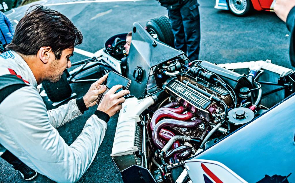 Reportagem Piquet Fotos para registrar o momento histórico