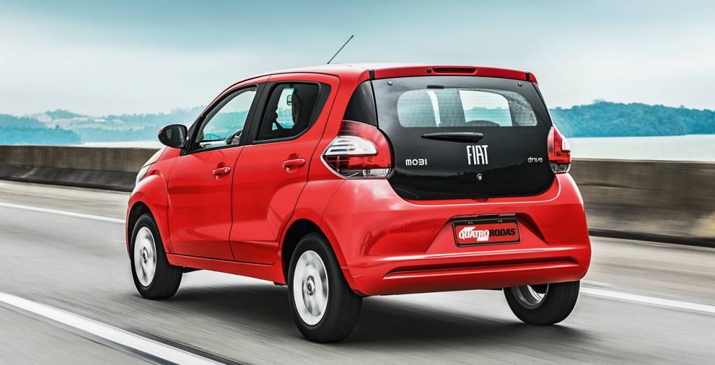 Fiat Mobi Firefly Porta-malas sem molduras de metal