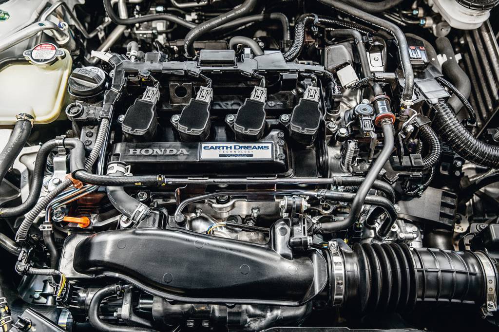 Honda Civic Touring Motor 1.5 turbo do Civic é econômico e anda bem