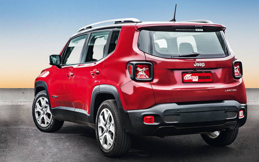 Jeep Renegade Versão Longitude se difere pelas rodas aro 17