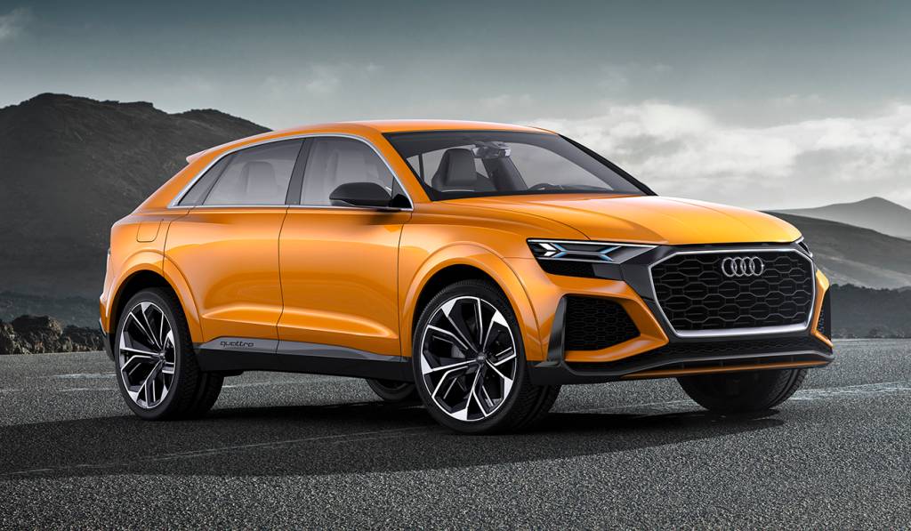 Audi Q8 Sport O Audi Q8, a ser lançado no ano que vem, nascerá deste conceito