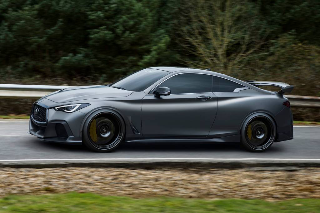 Infiniti Project Black S Sistema híbrido pode aumentar a potência do V6 em até 25%