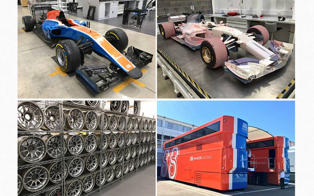 Manor F1 leilão