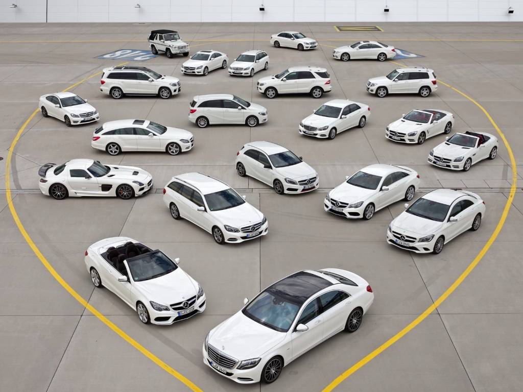 Modelos da Mercedes-Benz Modelos da Mercedes-Benz