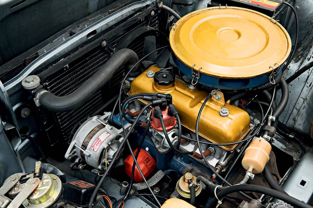 O motor de 1.555 cm3 e 90 cv era o mesmo do Corcel comum