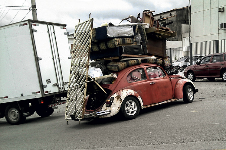E daí que o porta-malas do Fusca é pequeno?