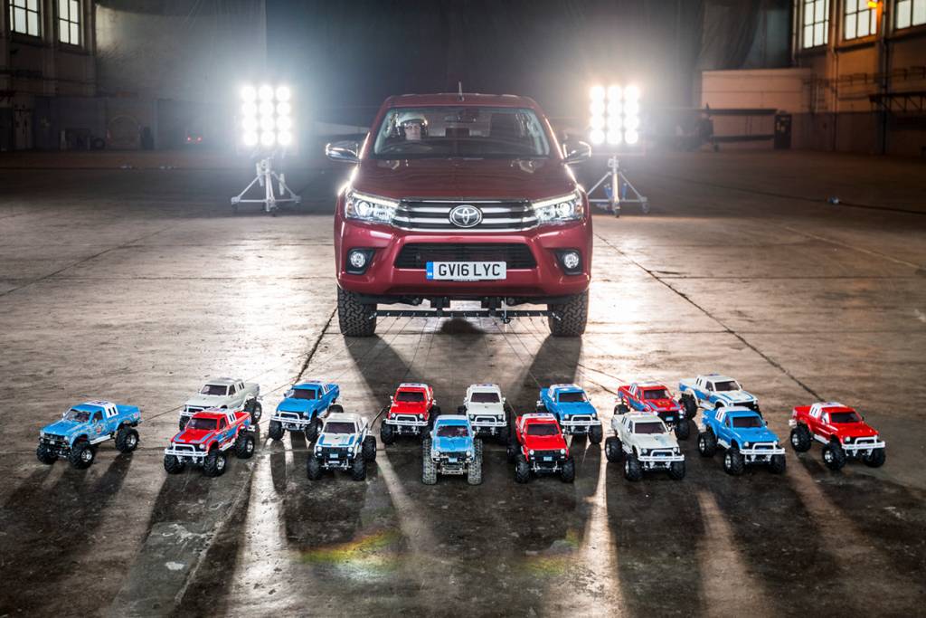 Hilux e Tamiya