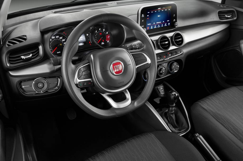 Na versão Drive 1.0, central multimídia é opcional