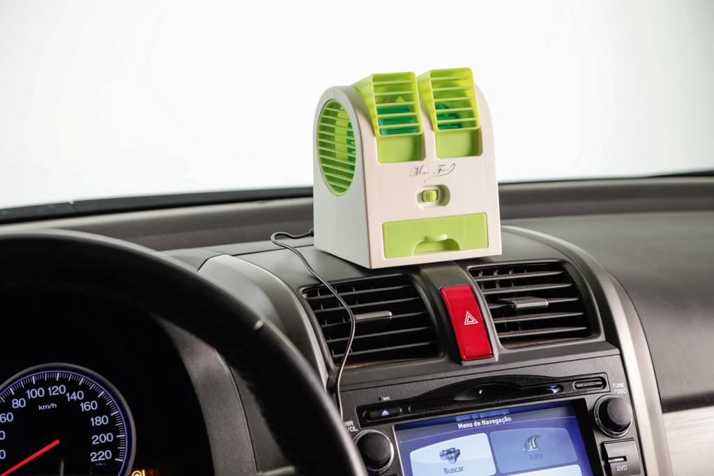 Teste de produto: ar-condicionado portátil Mini Fan