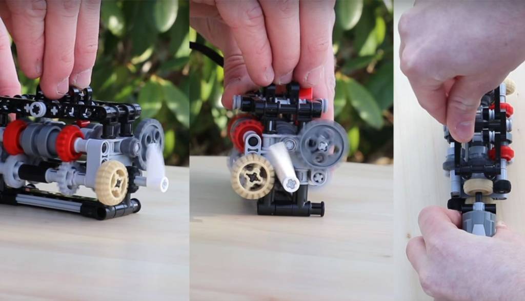 Câmbio de 6 marchas de Lego