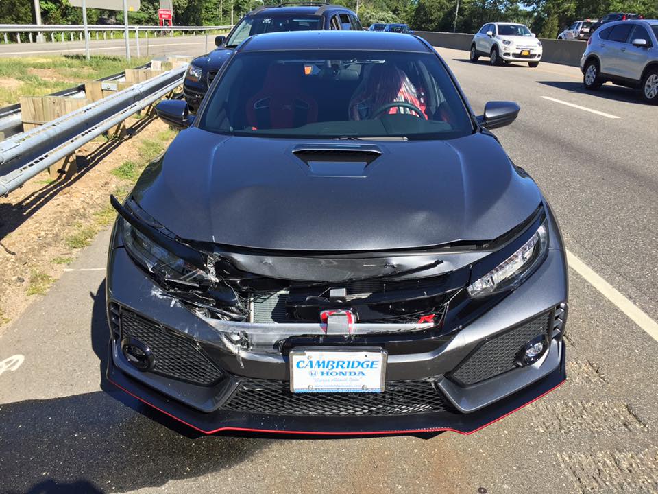 Honda Civic Type R batido