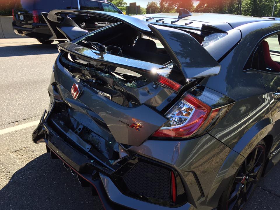 Honda Civic Type R batido