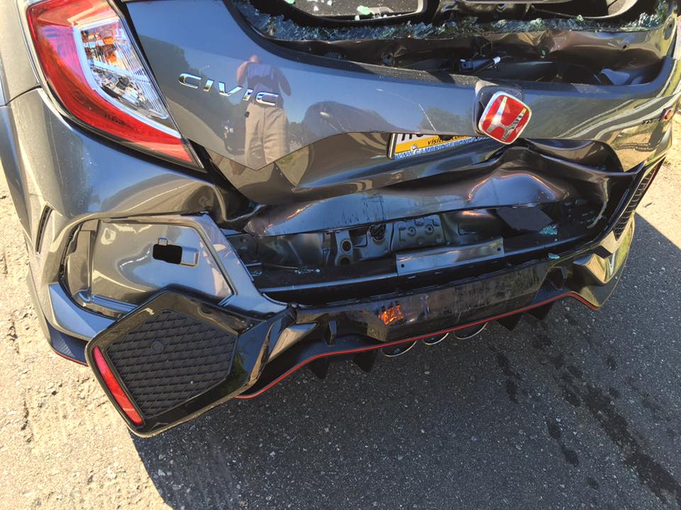 Honda Civic Type R batido