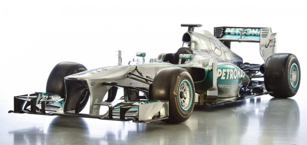 Fórmula 1 Mercedes W04 2013 Lweis Hamilton