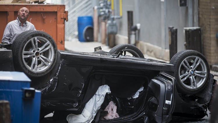 BMW destruída 2