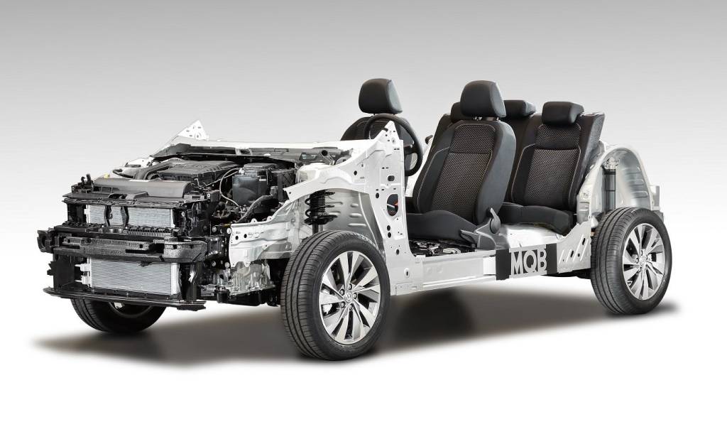 Plataforma modular Volkswagen MQB Volkswagen vai criar nova plataforma de carros elétricos só para a Índia