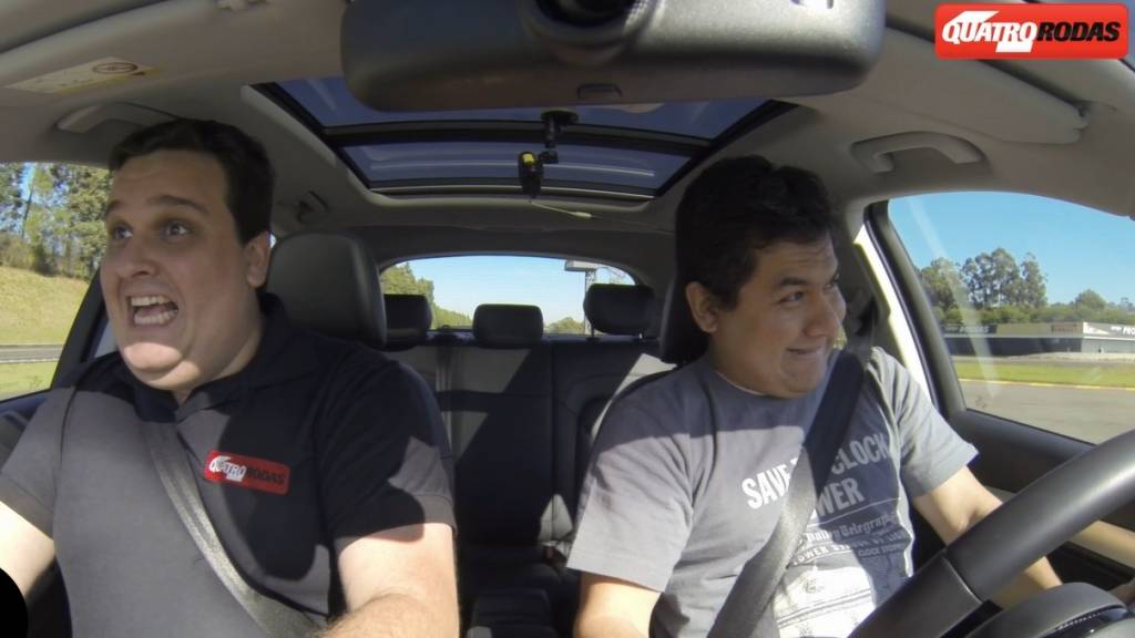 E se pisarmos no freio e no acelerador ao mesmo tempo?