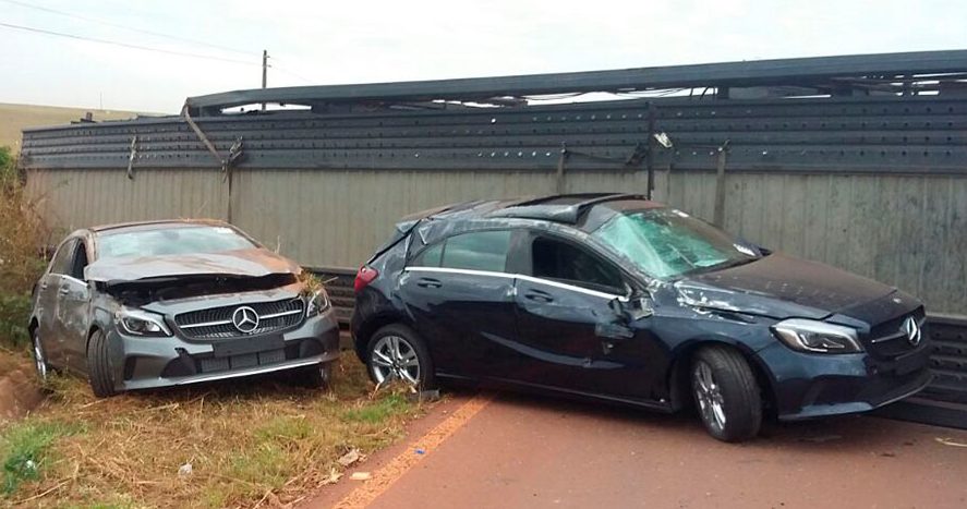 Acidente Mercedes