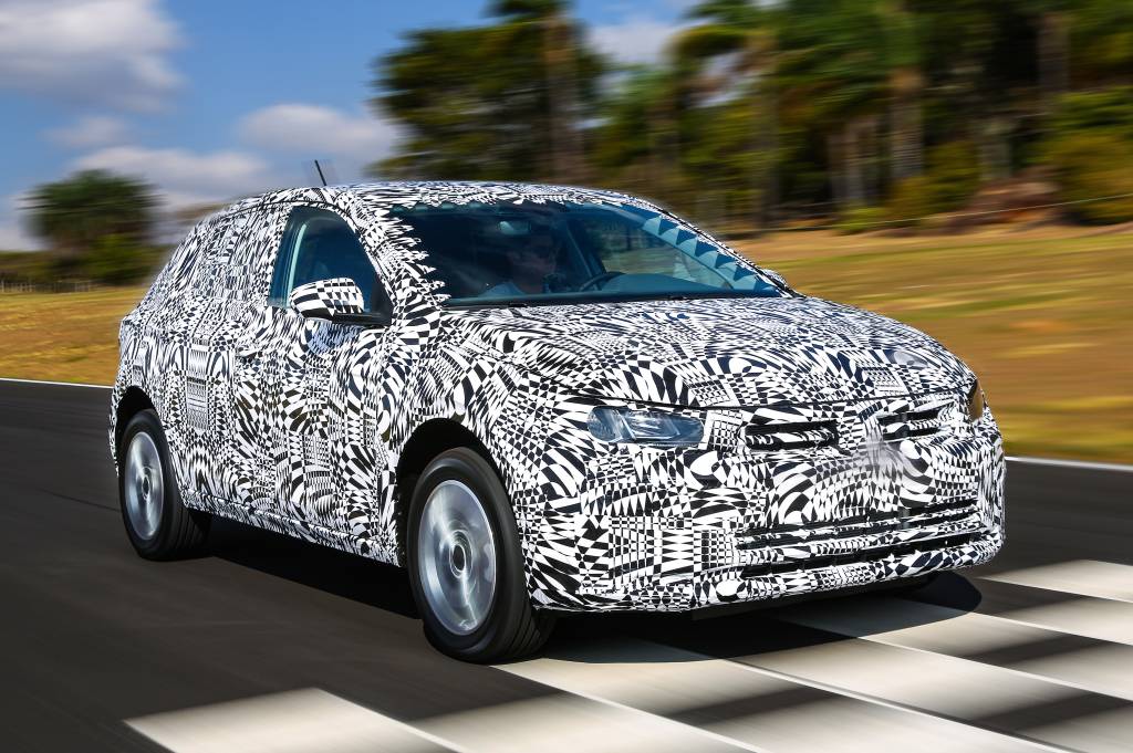 Novo Volkswagen Polo 2018 camuflado (1)