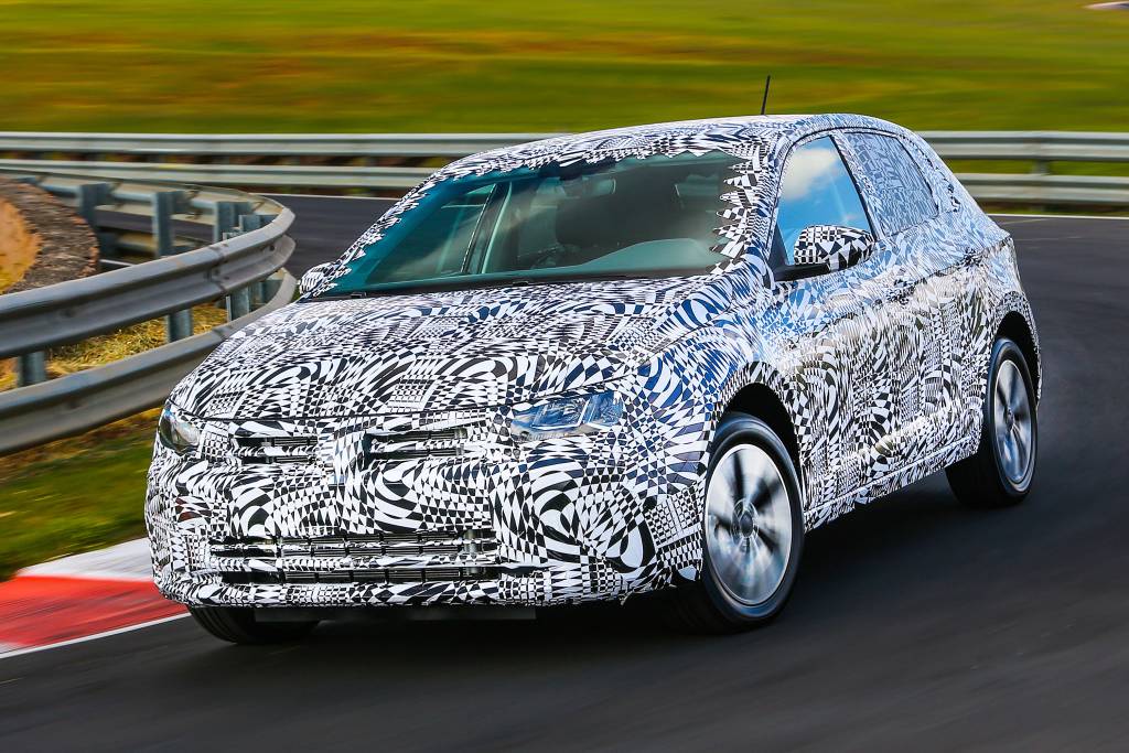 Novo Volkswagen Polo 2018 camuflado (9)