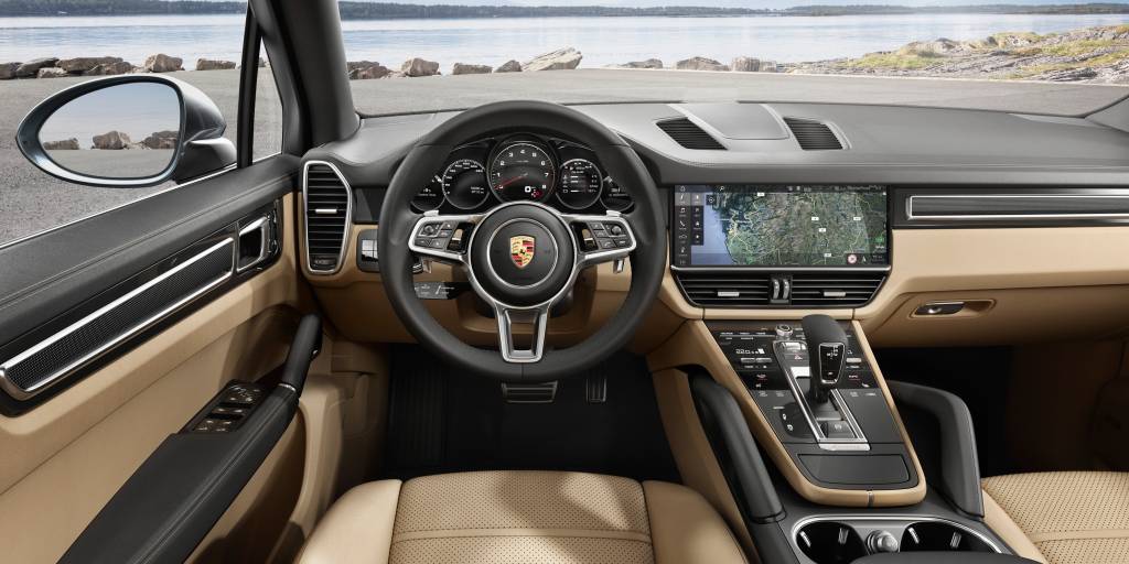 Porsche Cayenne S interior