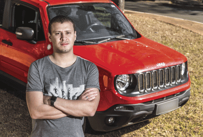 Franco: o carro ficou 1h30 min parado porque o freio não soltava