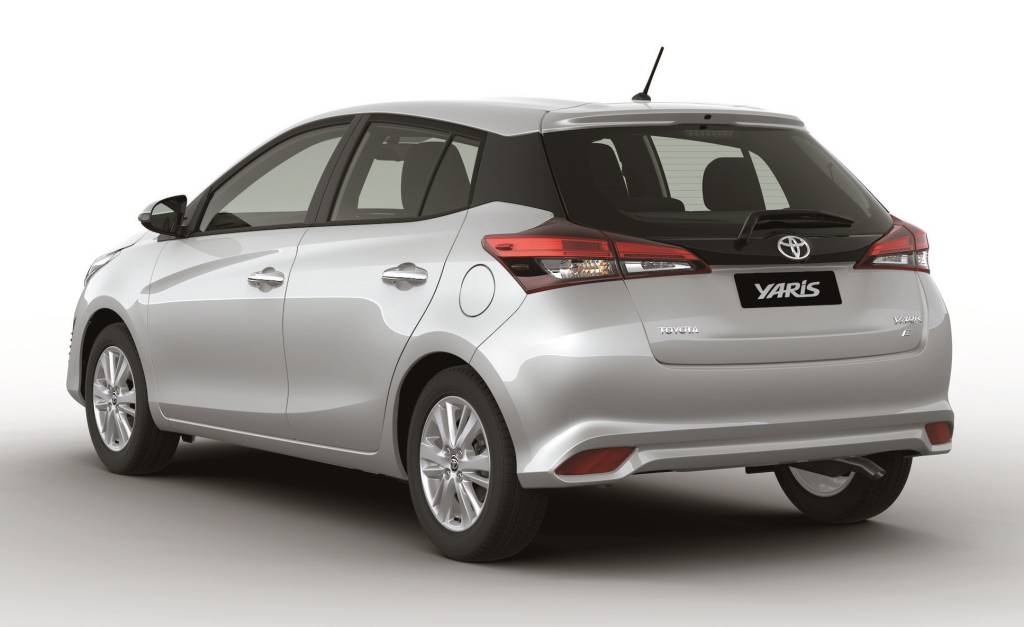 Toyota Yaris-rear