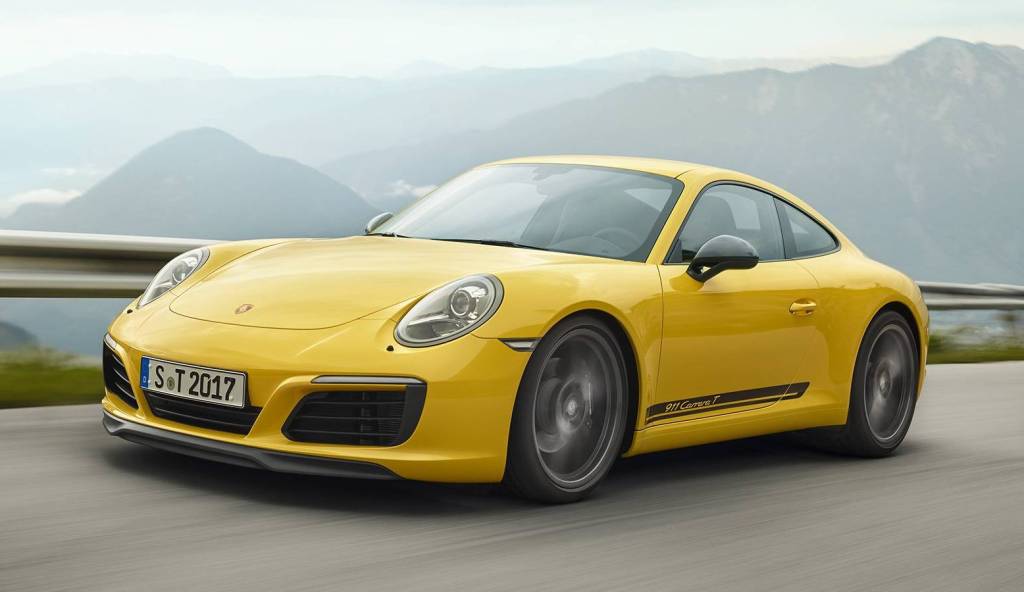 Porsche 911 T manual chega em 2018 por R$ 519.000