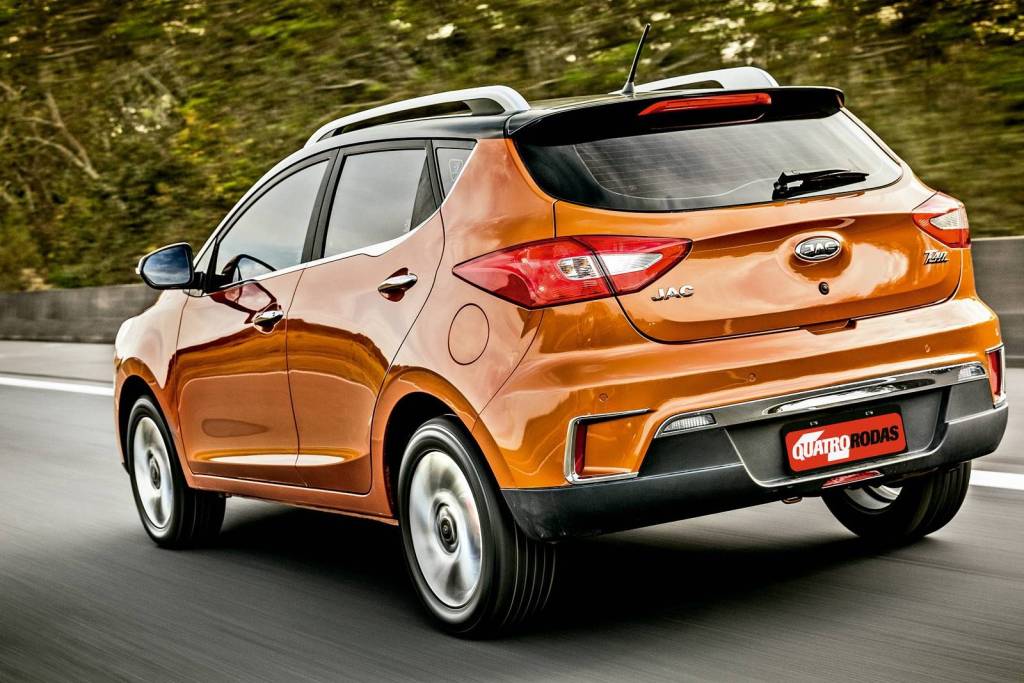 Traseira lembra a do Hyundai ix35