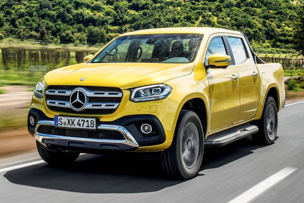 Mercedes-Benz Classe x Nos dois eixos, pneus têm medidas 255/60 R17