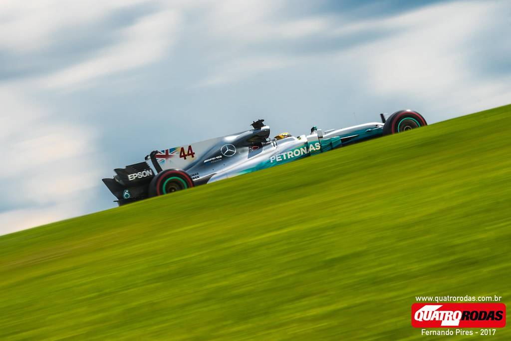 Lewis Hamilton no GP Brasil de F-1