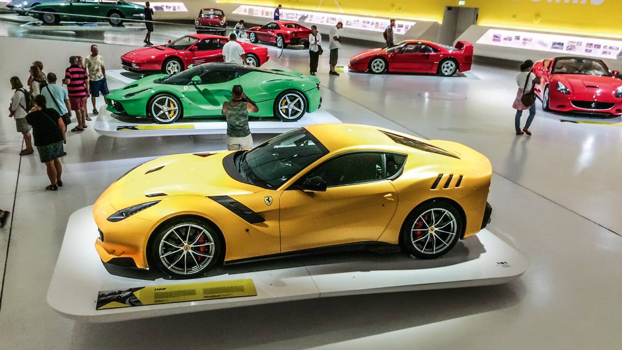 Acervo reúne modelos dos 70 anos da marca