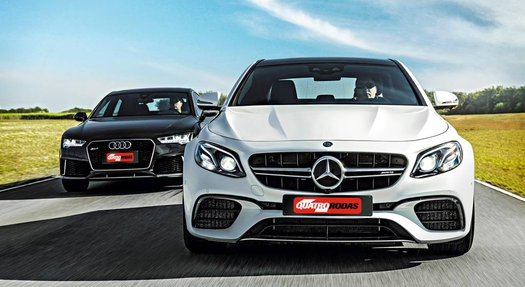 Comparativo: Mercedes-AMG E63 S x Audi RS 7