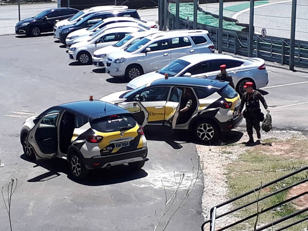 Soldados em Interlagos