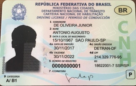 Nova carteira de habilitação vai ser igual a cartão de crédito