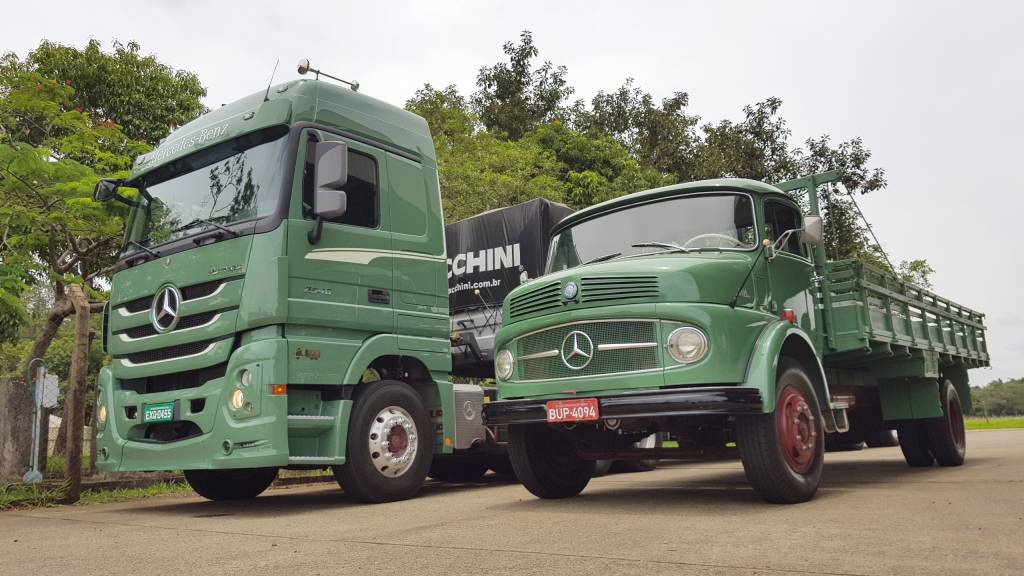 Actros e L-1111: guiamos dois ícones dos caminhões Mercedes-Benz